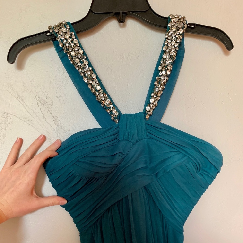 Halter Neck  Long  Dress